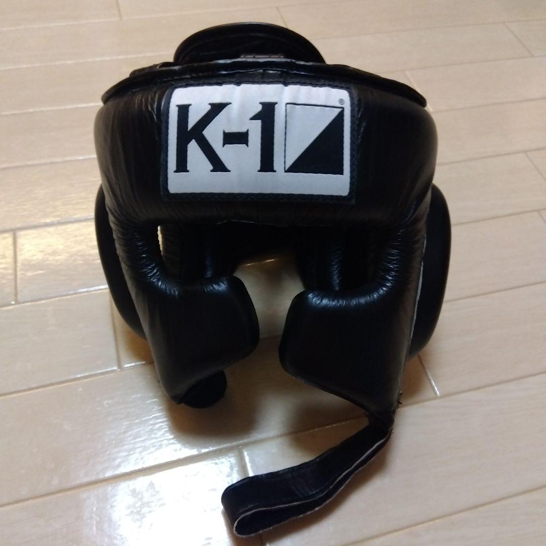 K-1キックボクシング ヘッドギア ブラック M