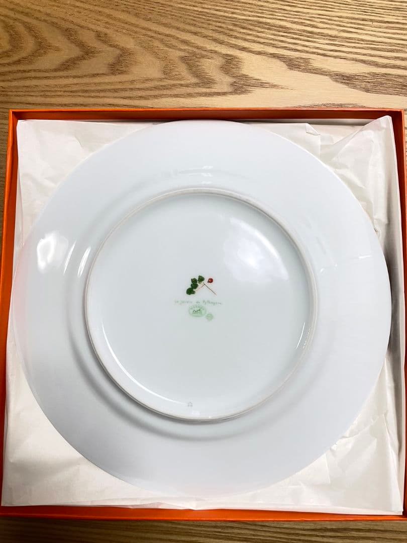 エルメス　ピタゴラスの庭　ディナープレート27.5cm 未使用品 箱付き