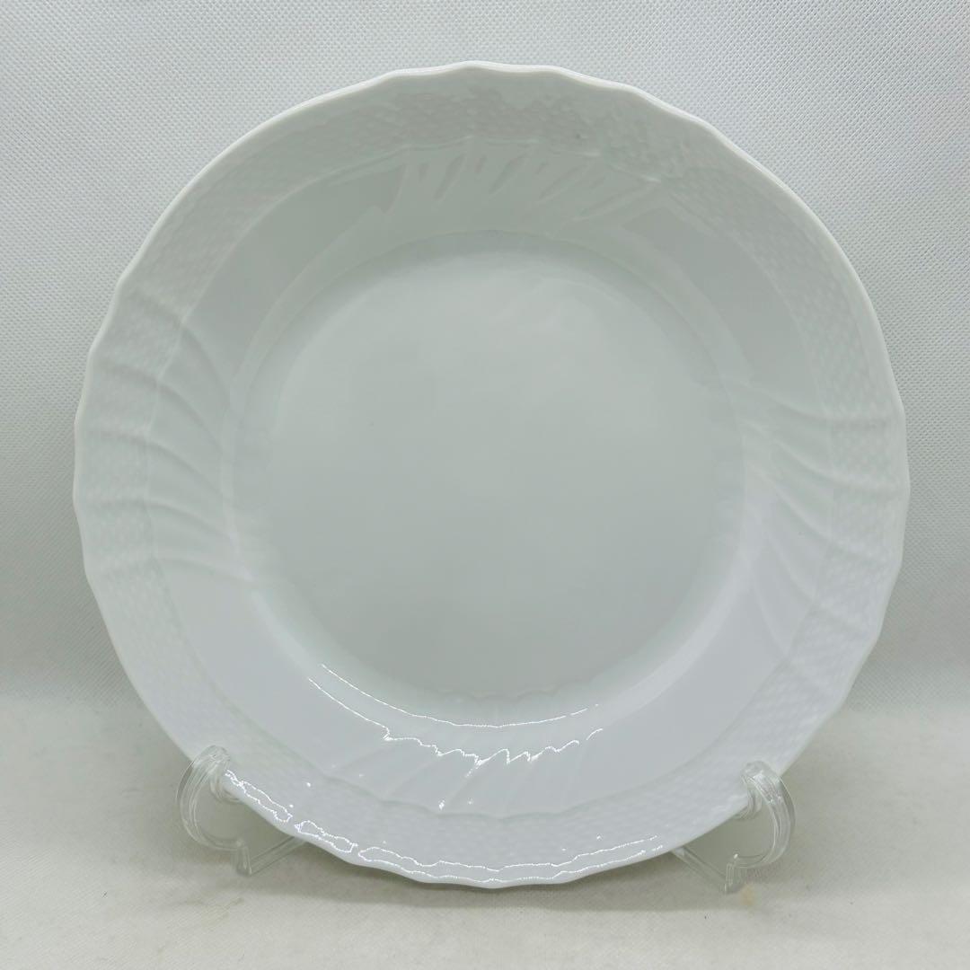 リチャードジノリ ベッキオホワイト ディナープレート 24.5㎝ ６枚セット