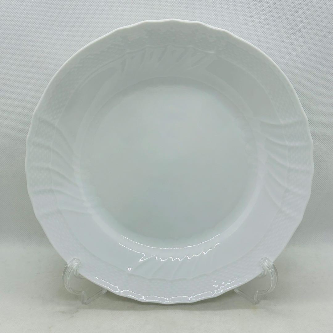 リチャードジノリ ベッキオホワイト ディナープレート 24.5㎝ ６枚セット