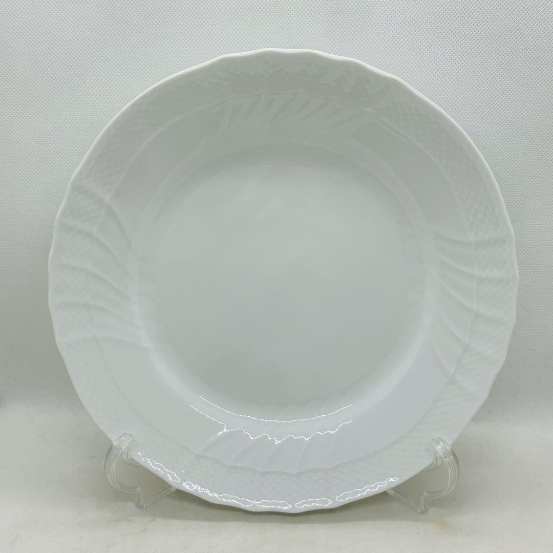 リチャードジノリ ベッキオホワイト ディナープレート 24.5㎝ ６枚セット