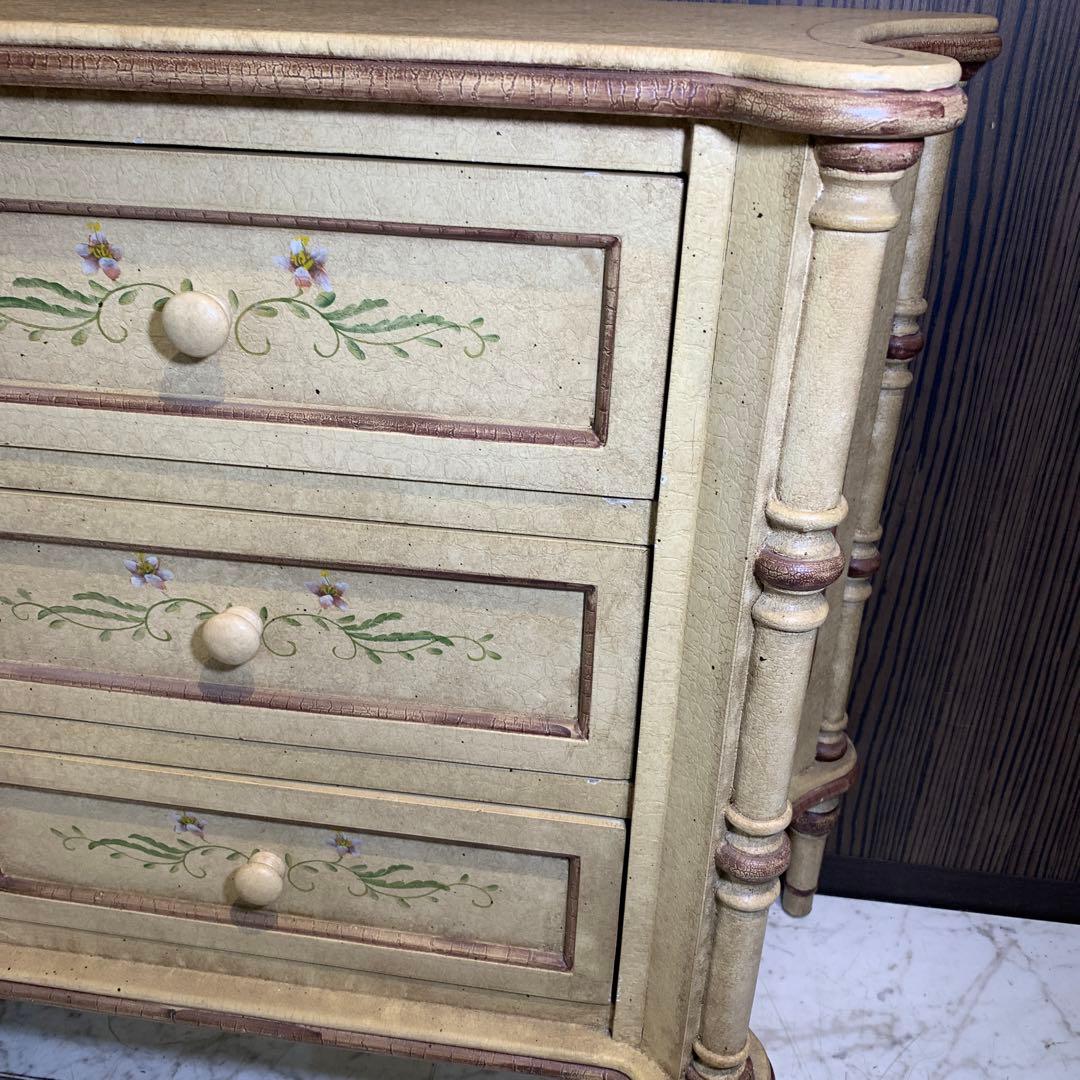 アンティーク　キャビネット　チェスト　ロココ調