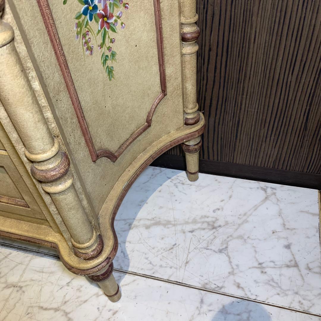 アンティーク　キャビネット　チェスト　ロココ調