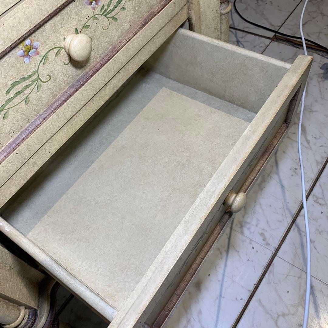 アンティーク　キャビネット　チェスト　ロココ調