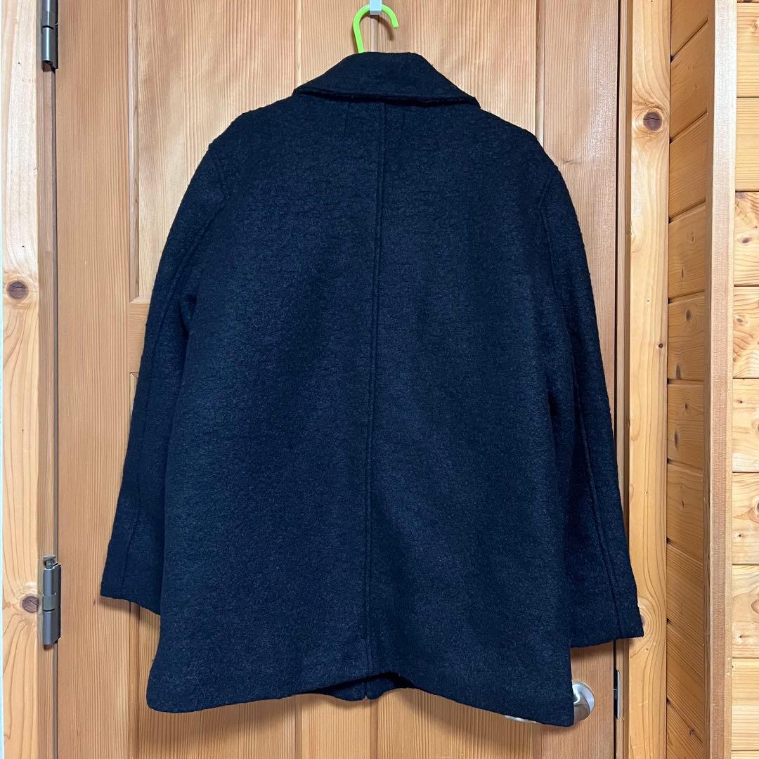 une mansion インナーキルティングペディンウールミディハーフコート