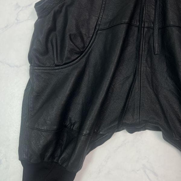 WORCA 本革サルエルレザーパンツ メンズ XL 大きいサイズ B1172