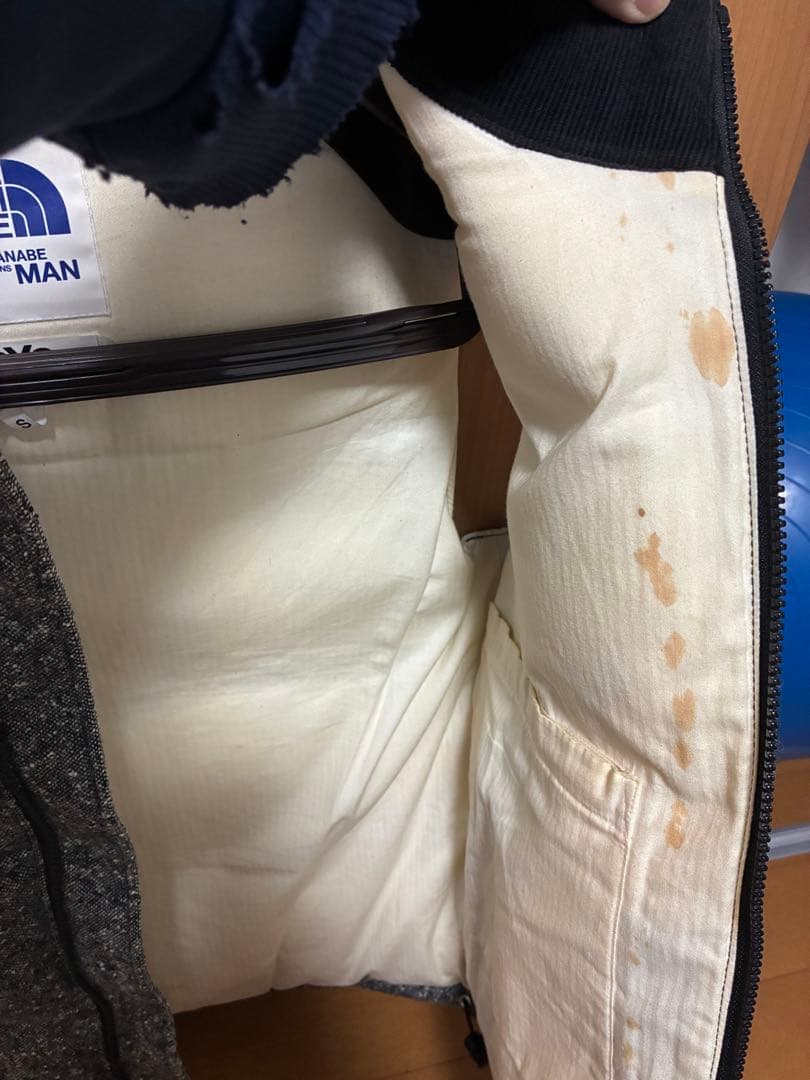 ジュンヤワタナベ コムデギャルソン× ノースフェイス ヌプシダウンベスト