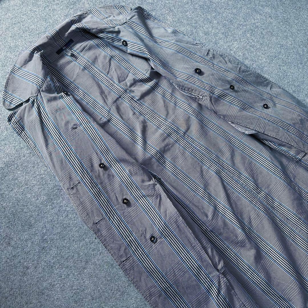 45R【格子柄×希少カラー／ハート刺繍】セミロング•トレンチコート（ベルテッド）