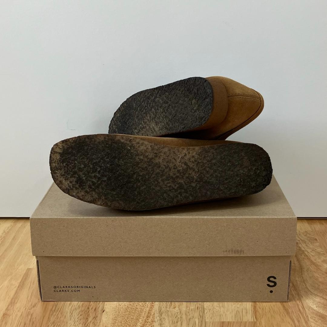 靴 UK8 Clarks Originals Wallabee Cola 26cm