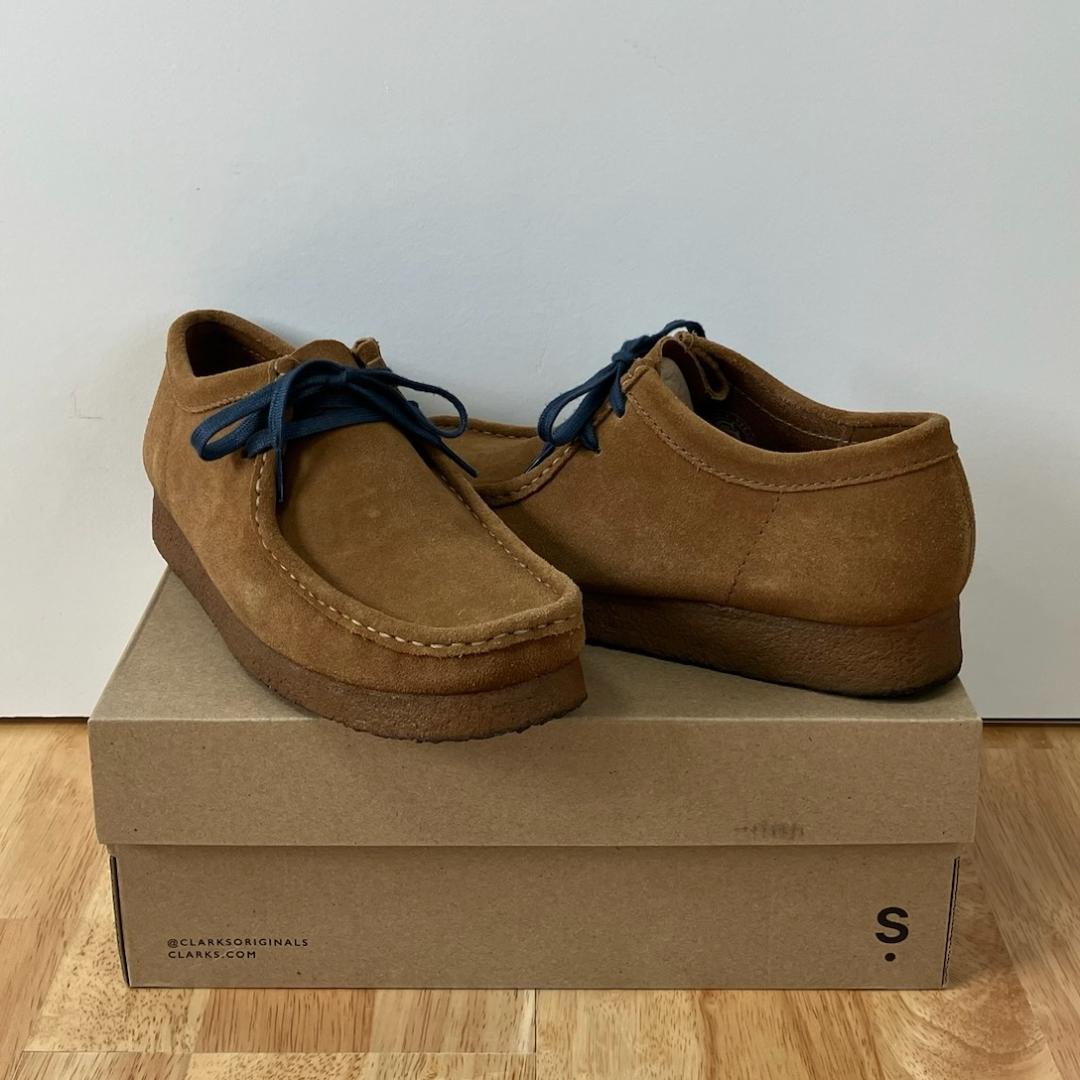 靴 UK8 Clarks Originals Wallabee Cola 26cm