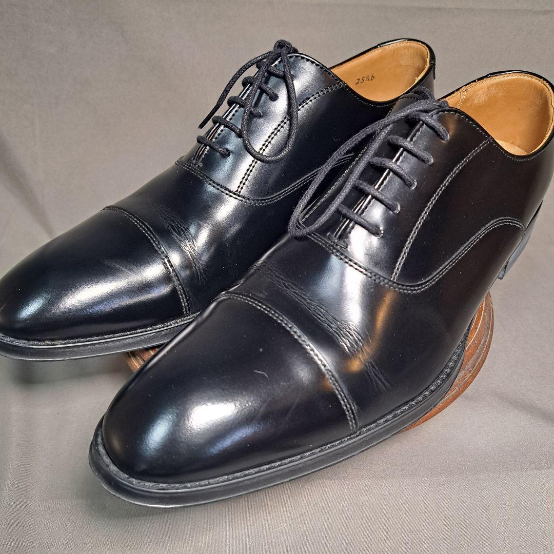 REGAL リーガル 811R 内羽根ストレートチップ ブラック 25.5cm