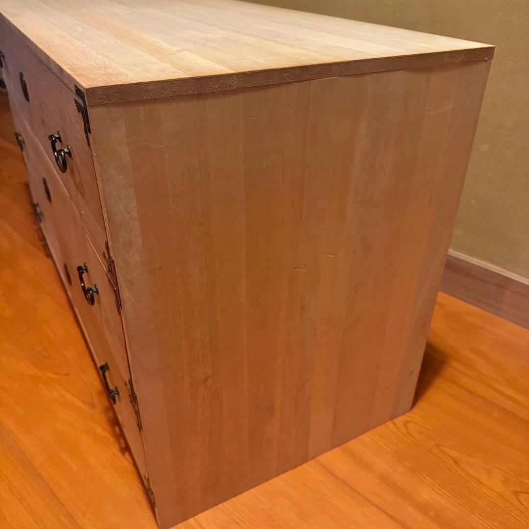 総桐箪笥｜防湿・防虫　和モダン　収納 レトロ タンス 3段