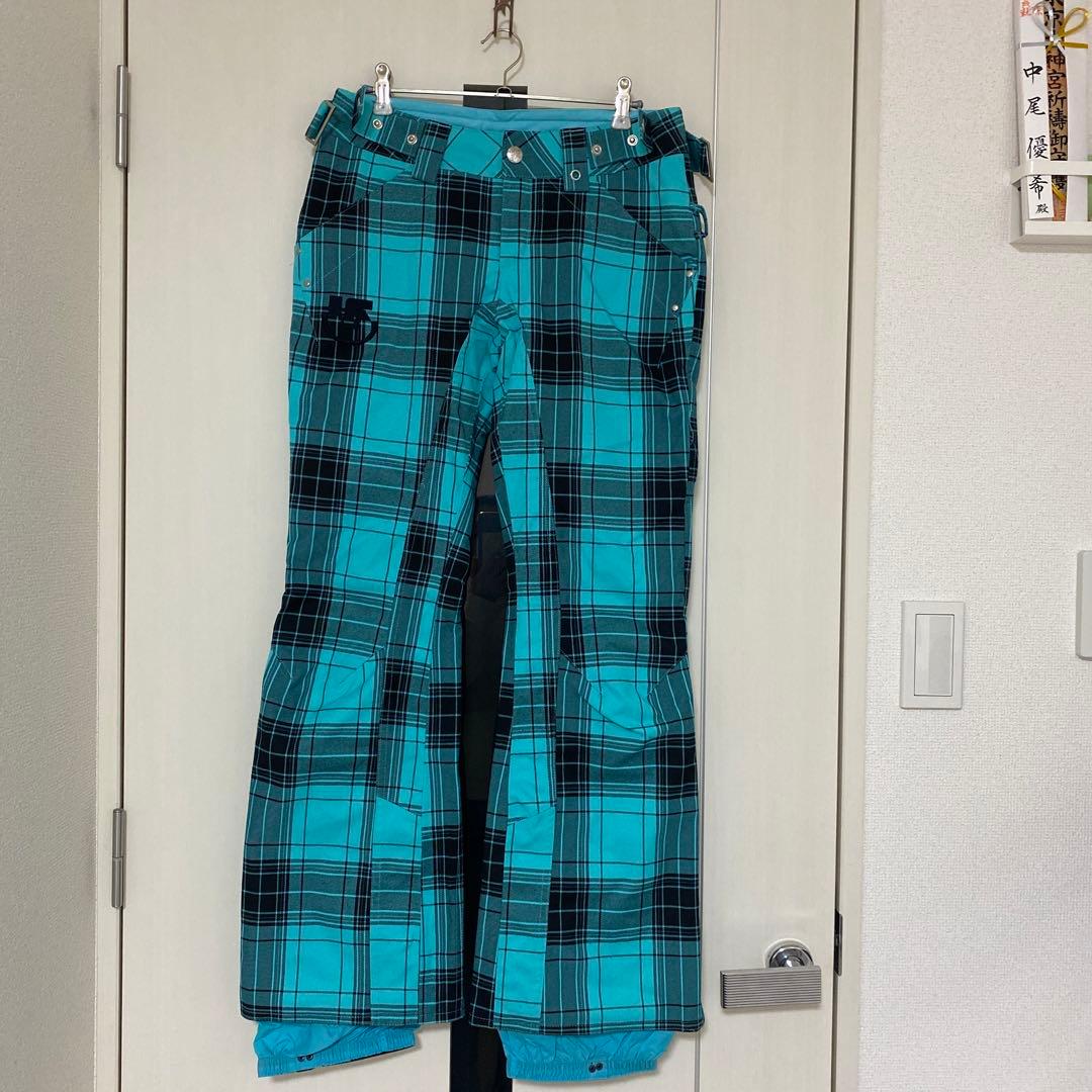 バートン　スキーウェア　チェックパンツ
