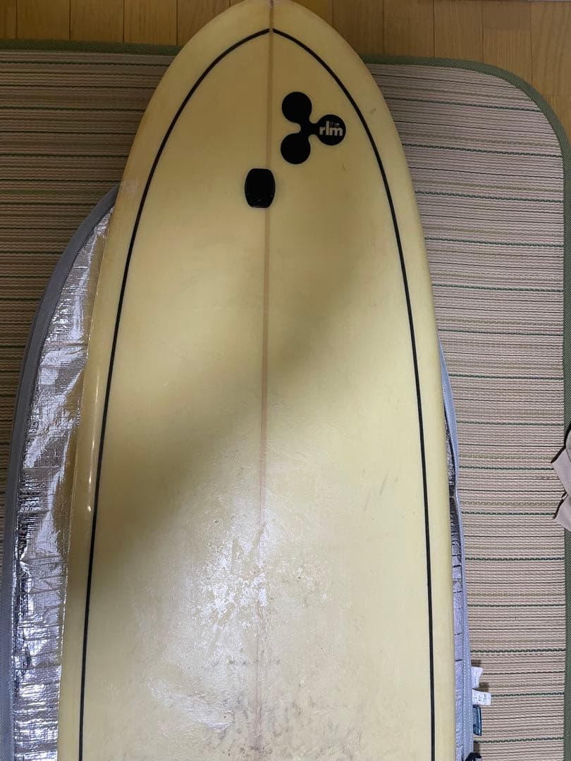 サーフボード 7'4\" イエロー