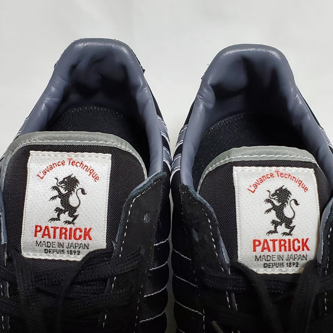 【新品未使用】パトリック　スタジアム　黒　スニーカー　36　23cm