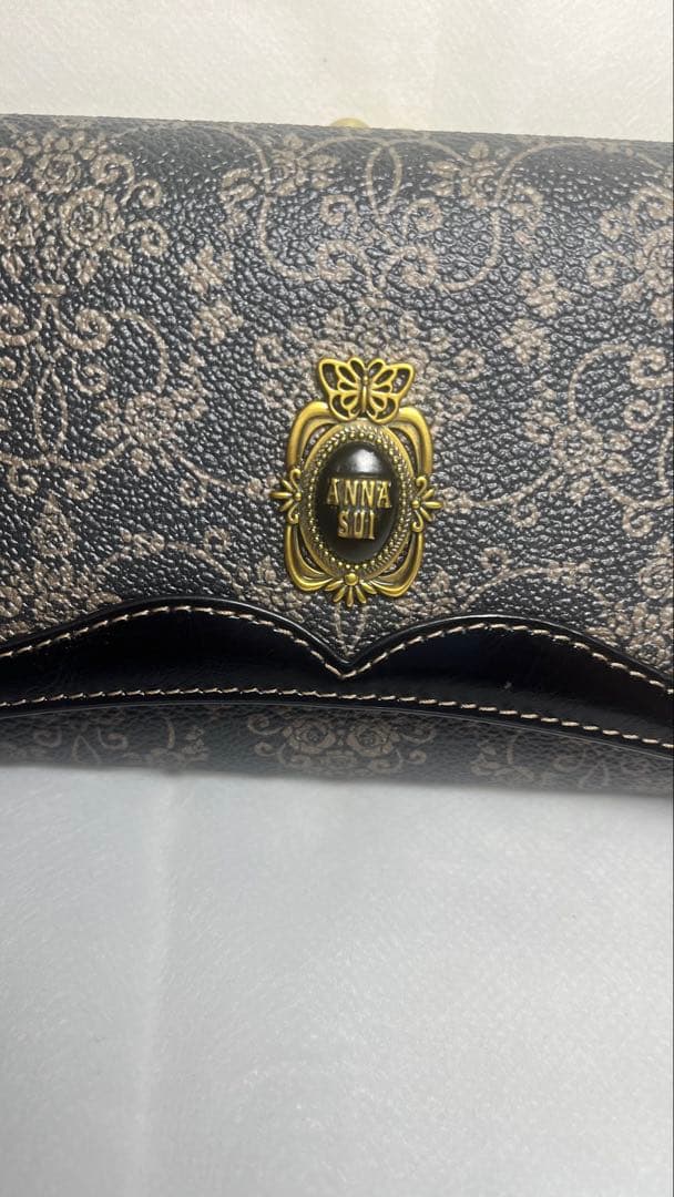 アナスイ ラウンドカラー 口金長財布