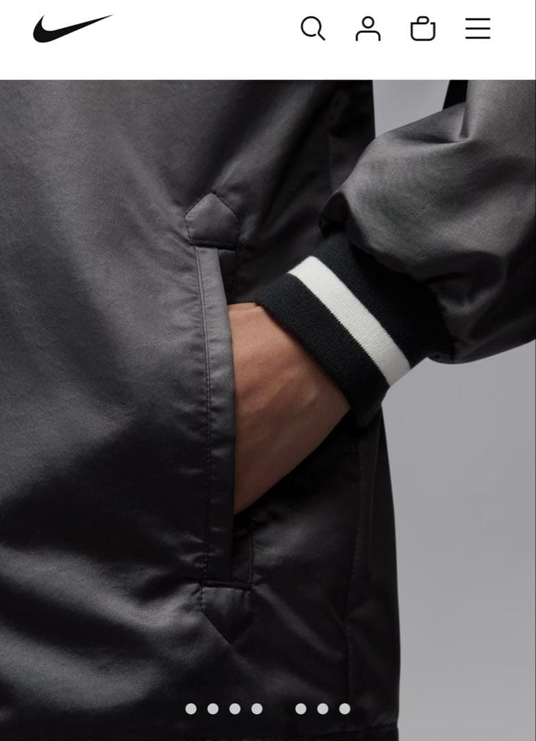 新品Nikeナイキ Michael Jordan Jacket ブラック XS