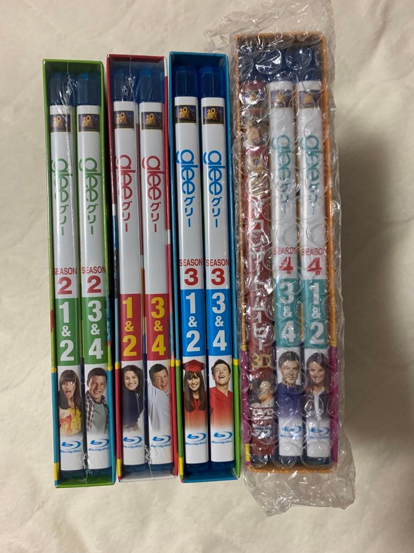glee グリー Season1,2,3,4 ブルーレイ