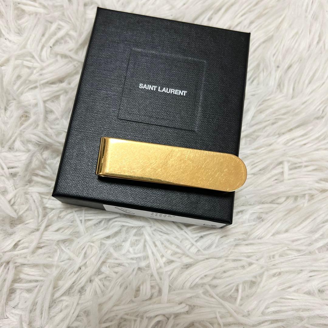 ⭐️現行・極美品⭐️サンローラン マネークリップ ビルクリップ メンズ ゴールド