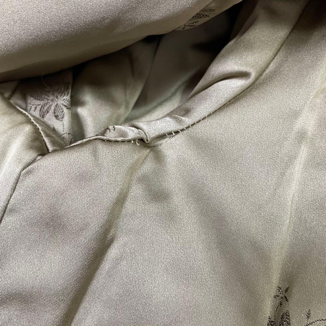 美品 エンバ ミンク 毛皮 リアルファー　ハーフコート ベージュ系 トートラ　L