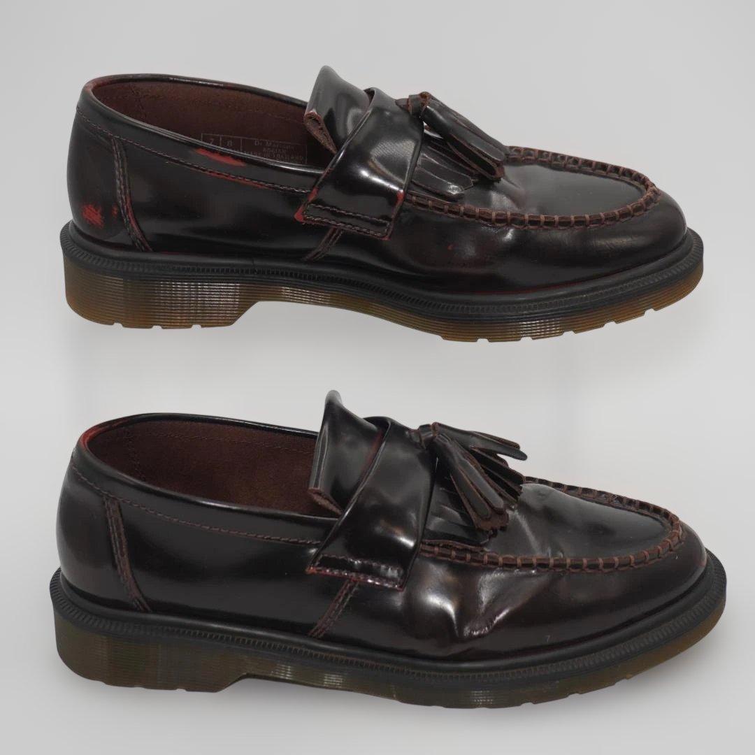 1973　ドクターマーチン　エイドリアン　フリンジタッセルローファー　26cm