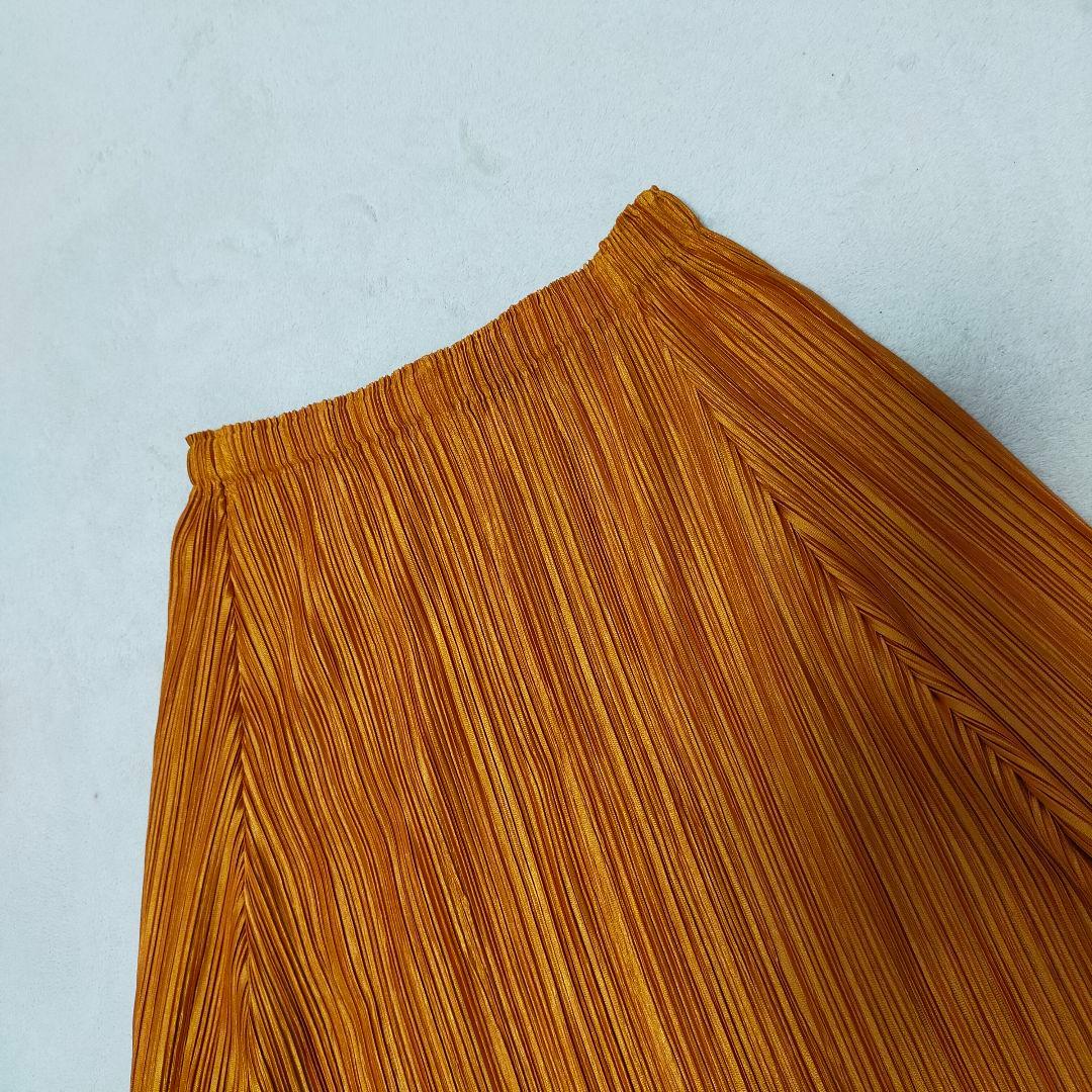 美品　プリーツプリーズ　サルエルパンツ　変形パンツ