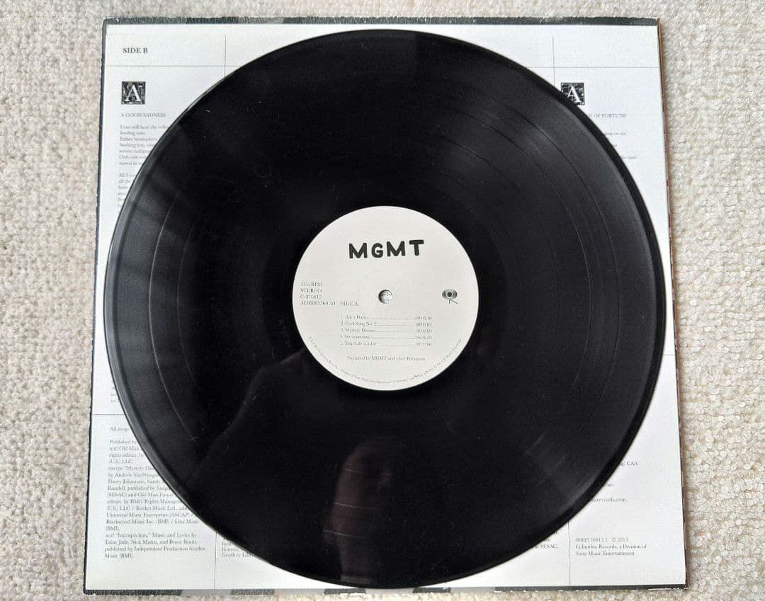 MGMT MGMT　LPレコード