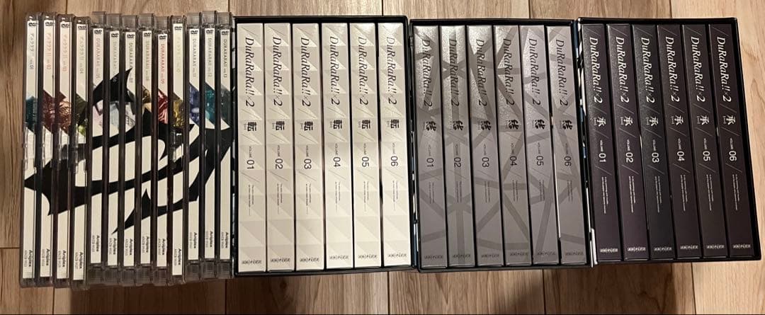 デュラララ!! + ×2 承＋転＋結　　dvd 全巻セット