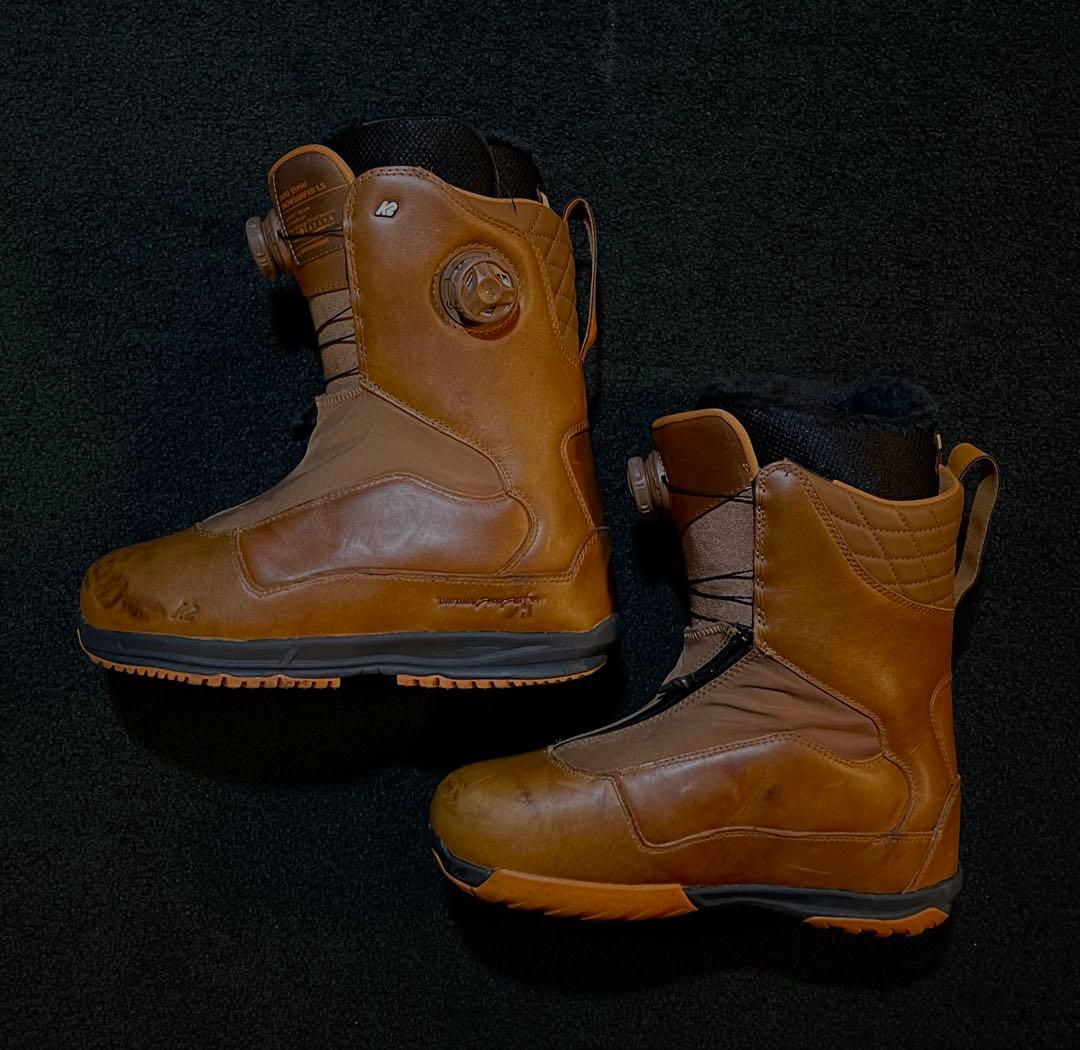 27.5cm K2TTレザーブラウン