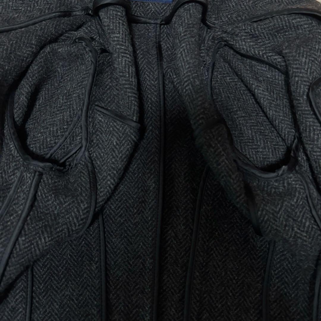 【なおりん】ポロラルフローレン　テーラードジャケット　グレー　ヘリンボーン