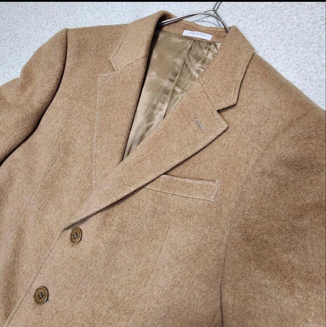 アルマーニ ‼️コレツィオーニ キャメル チェスターコート 52 イタリア製