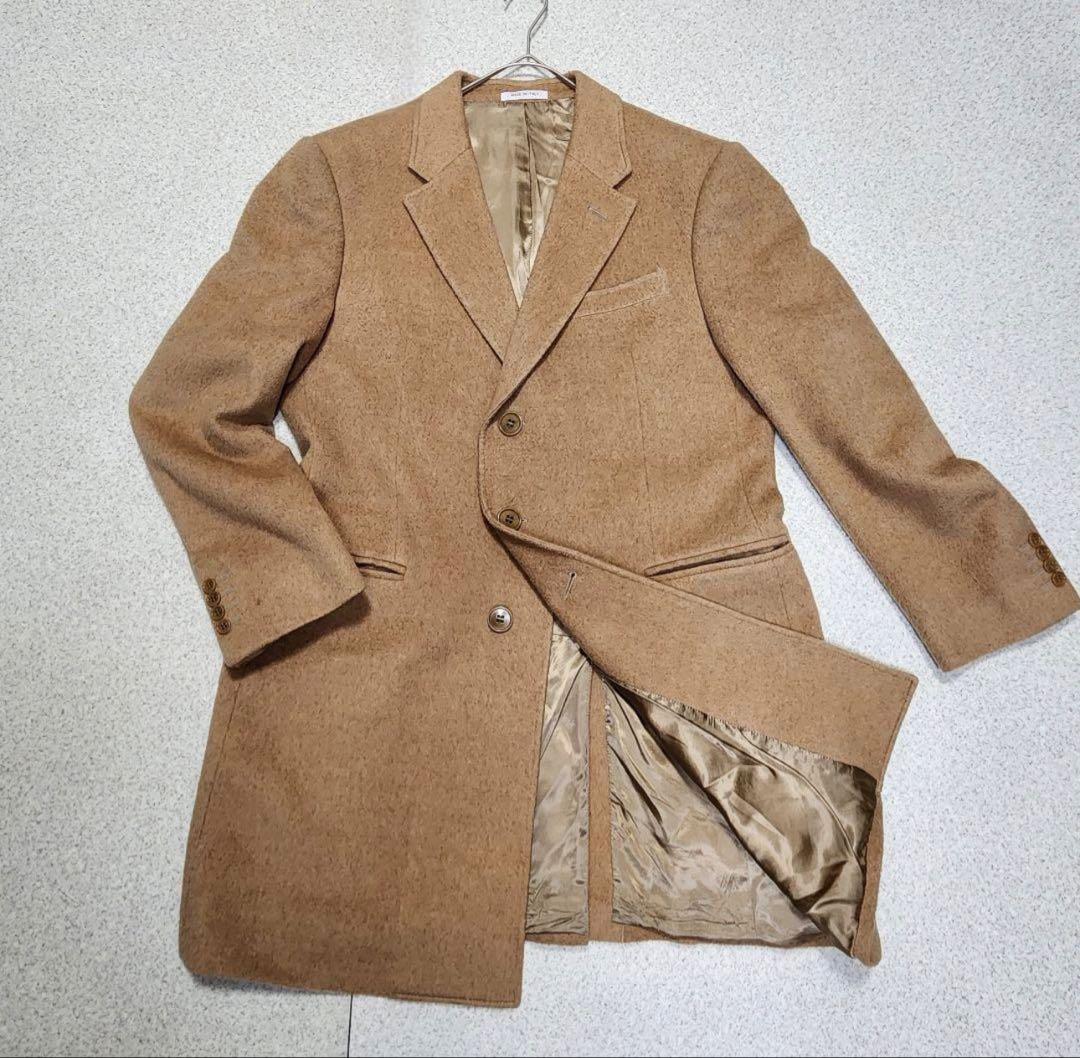 アルマーニ ‼️コレツィオーニ キャメル チェスターコート 52 イタリア製