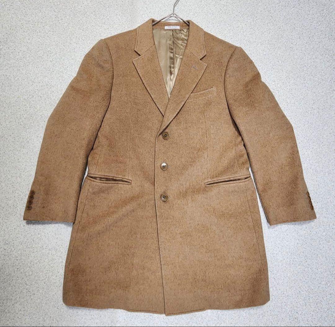 アルマーニ ‼️コレツィオーニ キャメル チェスターコート 52 イタリア製