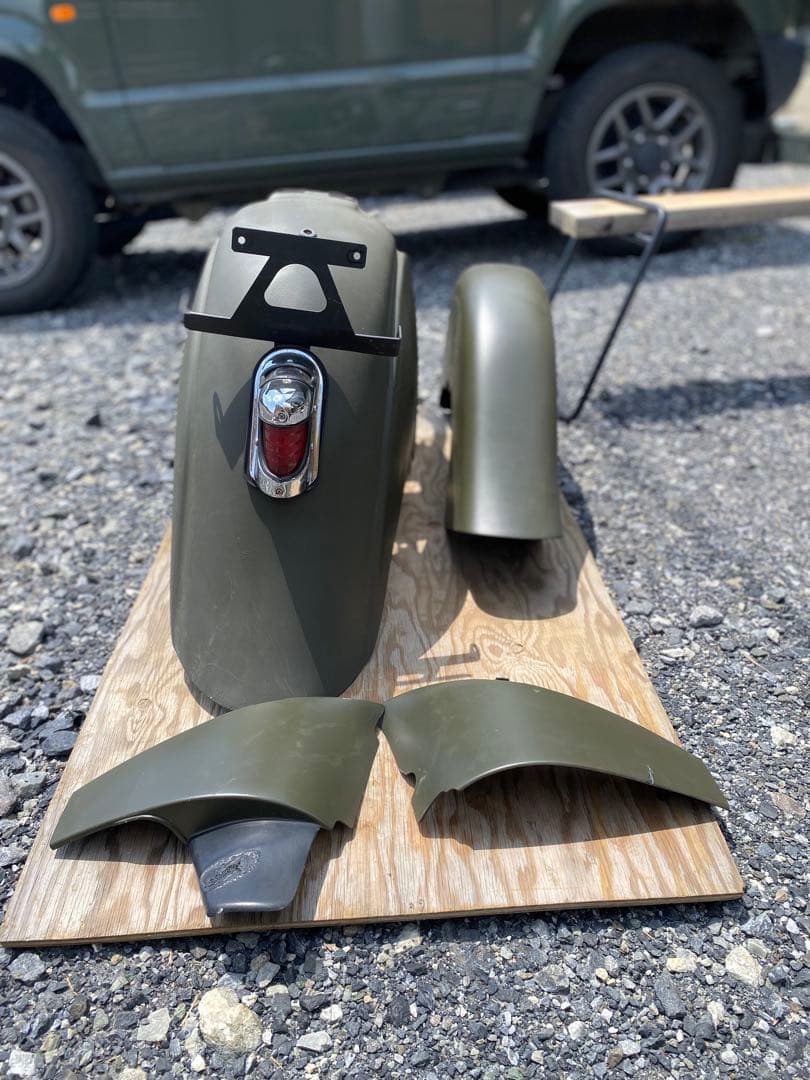 【専用】※黒犬※ スティード400フロントリアサイドカバー