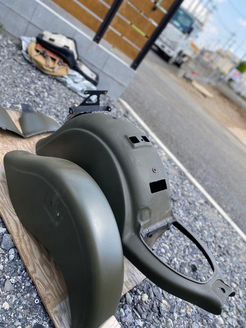 【専用】※黒犬※ スティード400フロントリアサイドカバー