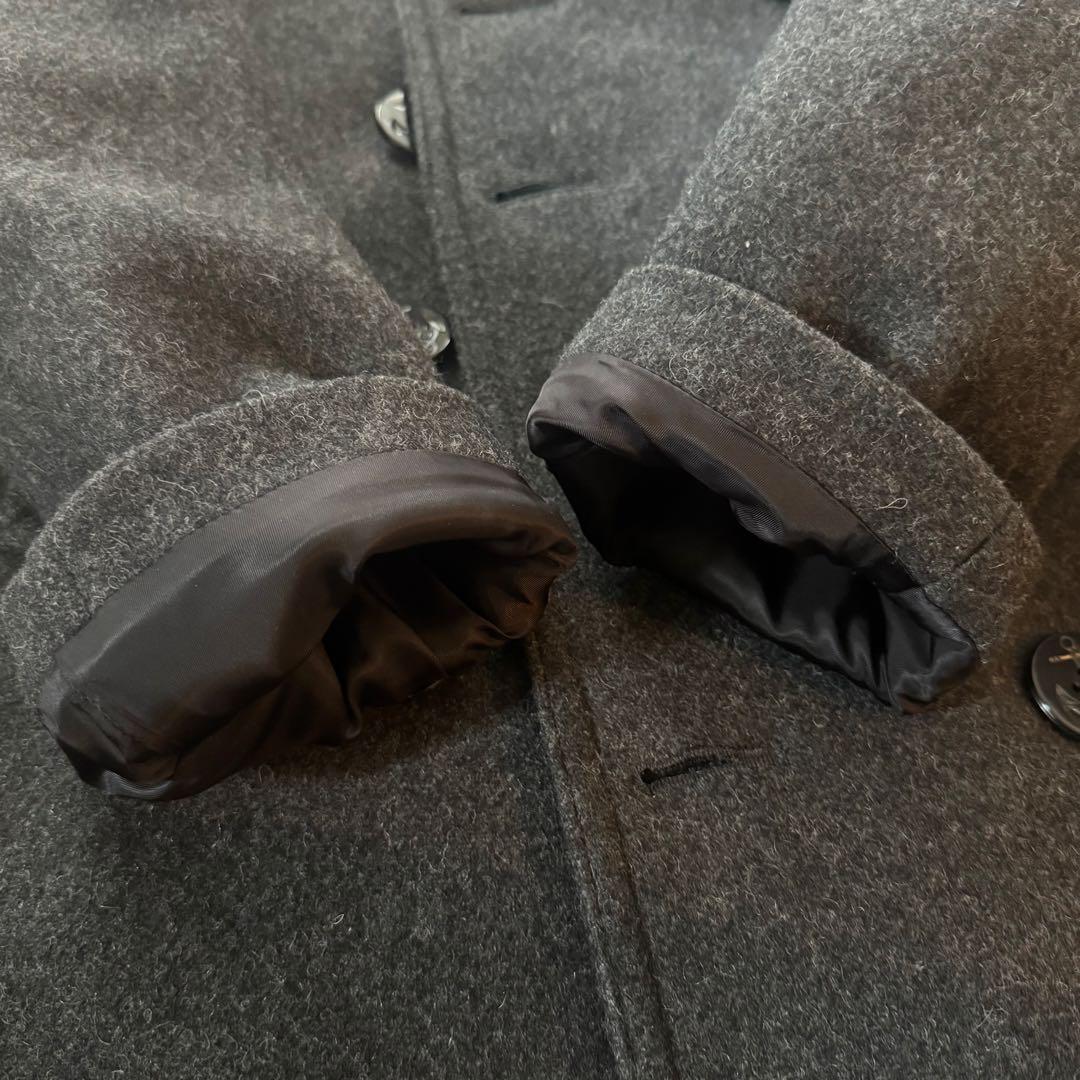 BUZZ RICKSON'S バズリクソンズ　Pコート　チャコールグレー　ウール