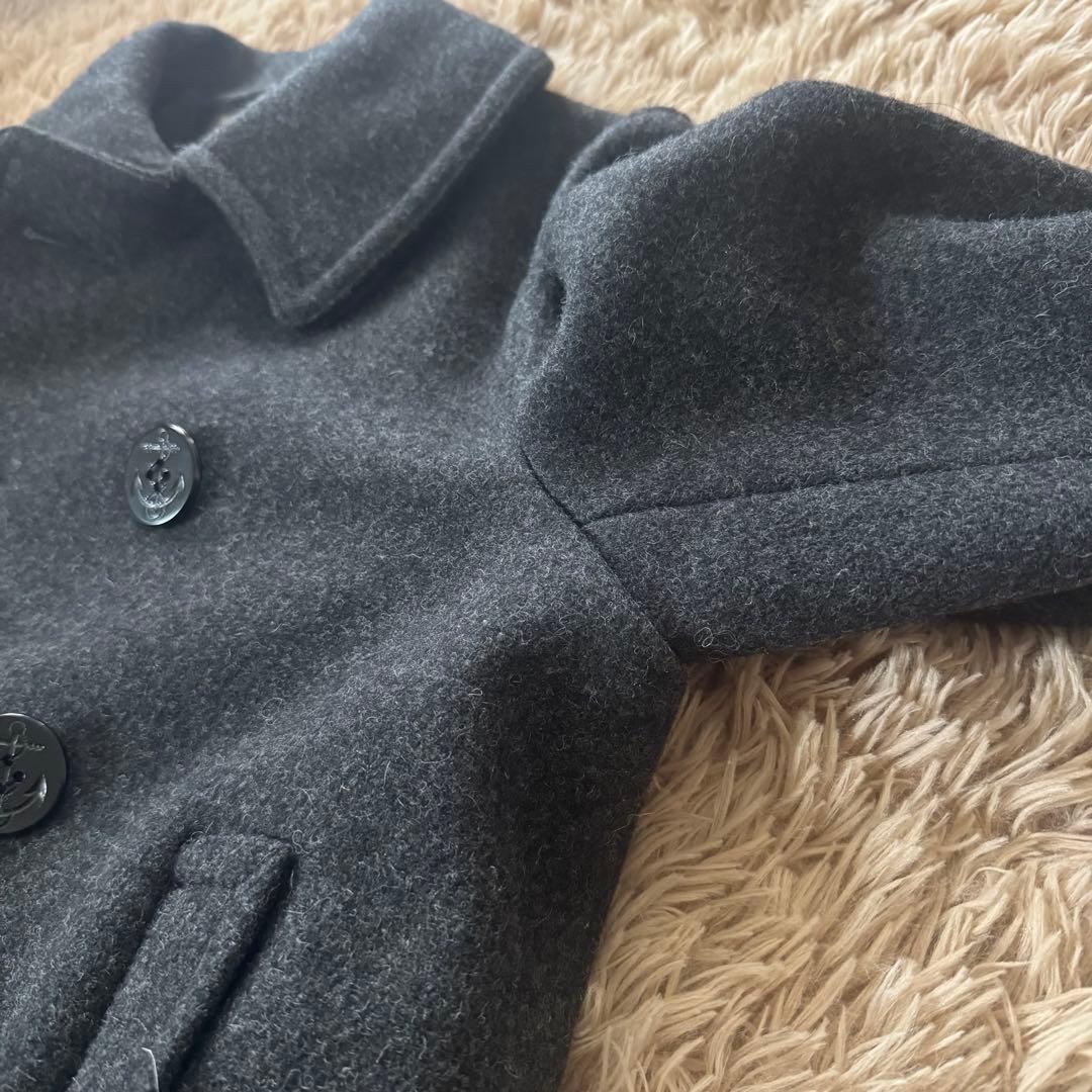 BUZZ RICKSON'S バズリクソンズ　Pコート　チャコールグレー　ウール