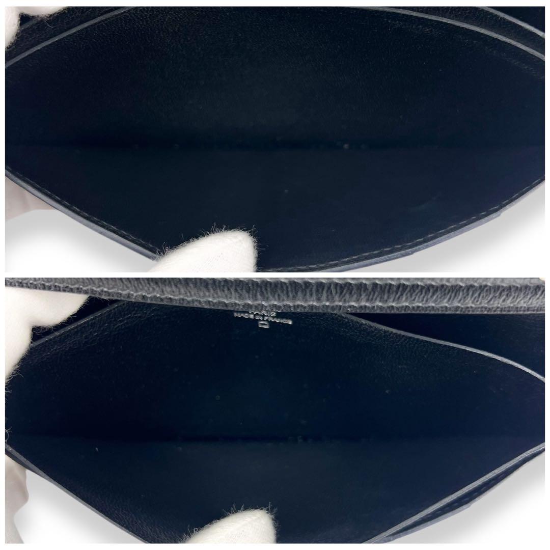 【極美品】エルメス　べアンスフレ　クロコダイル　黒　ブラック　高年式　654