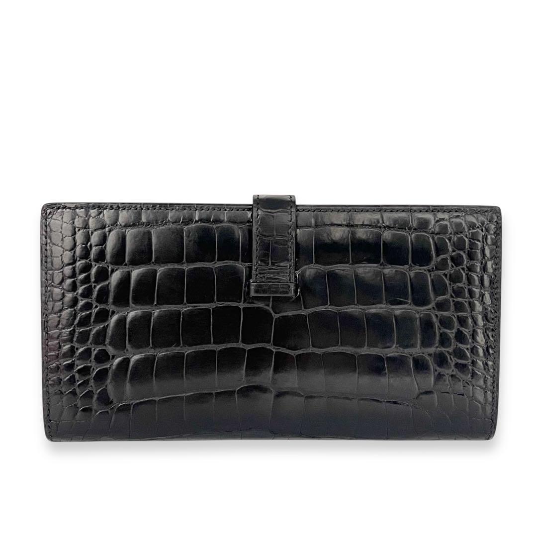 【極美品】エルメス　べアンスフレ　クロコダイル　黒　ブラック　高年式　654