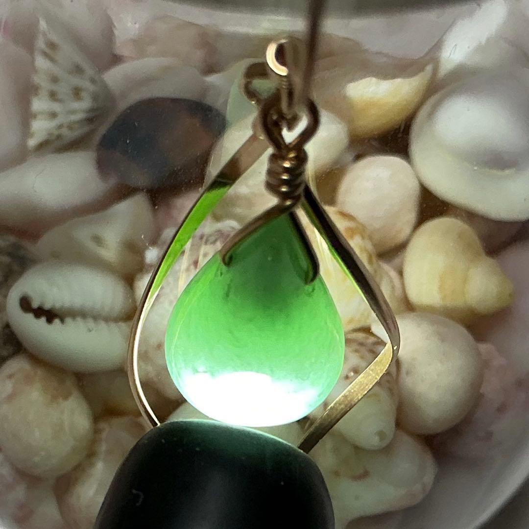 【専用】金山谷翡翠　ティアドロップピアス　14kgf ※片耳用