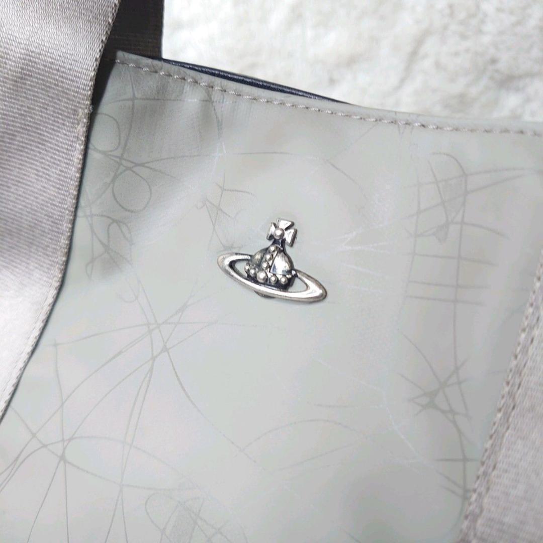 Vivienne Westwood トートバッグ 大容量 オーブ ロゴテープ