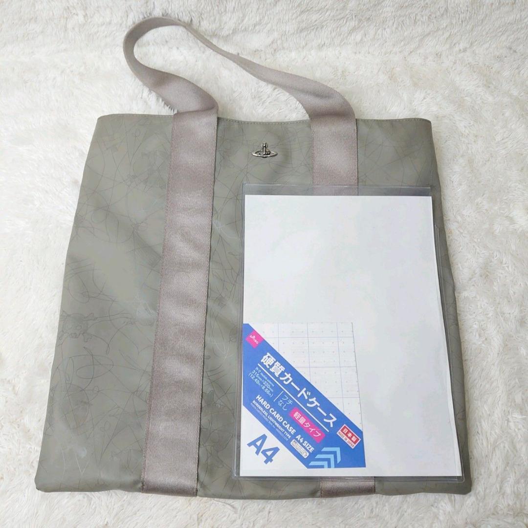 Vivienne Westwood トートバッグ 大容量 オーブ ロゴテープ