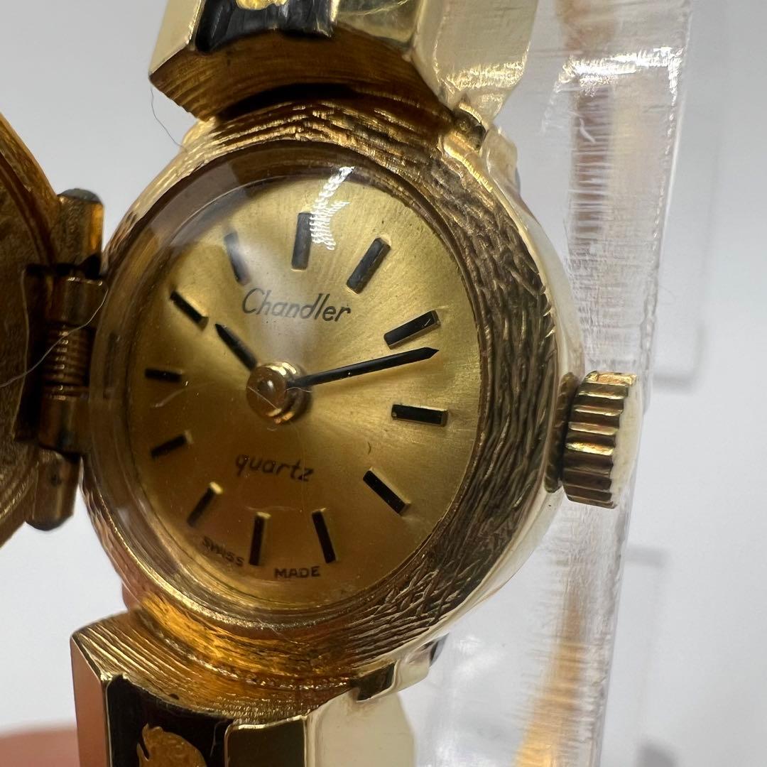 【値下げ】アンティークCHANDLERバングル 時計