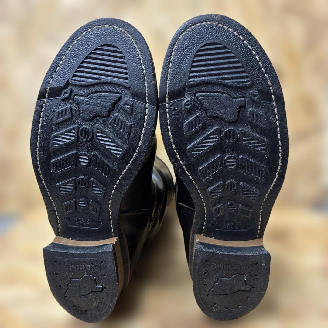 レッドウィングエンジニアブーツ2268 pt99 8D 刺繍タグ