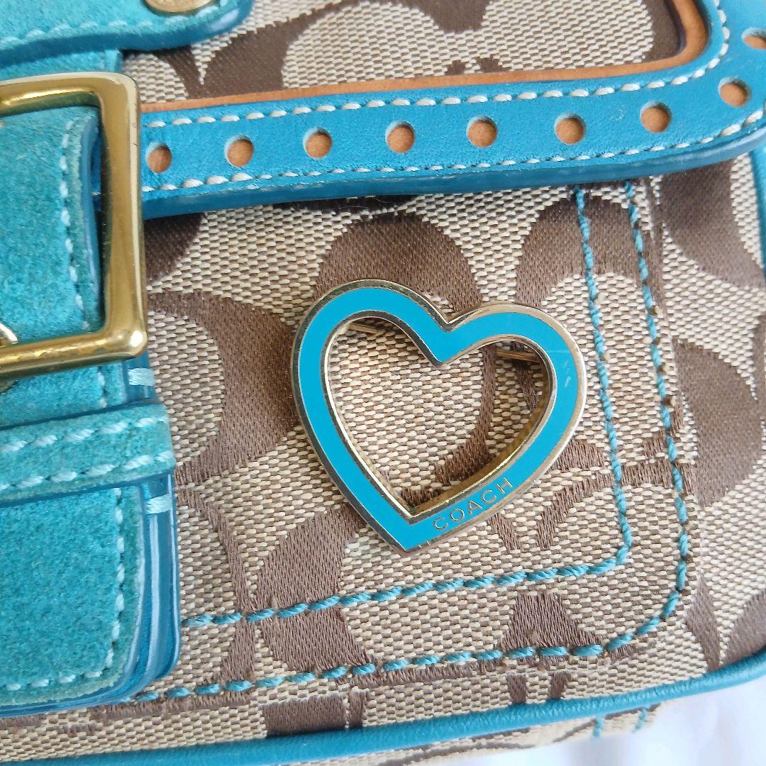 COACH　1485　y2k　Soho　Shoulder bag　blue