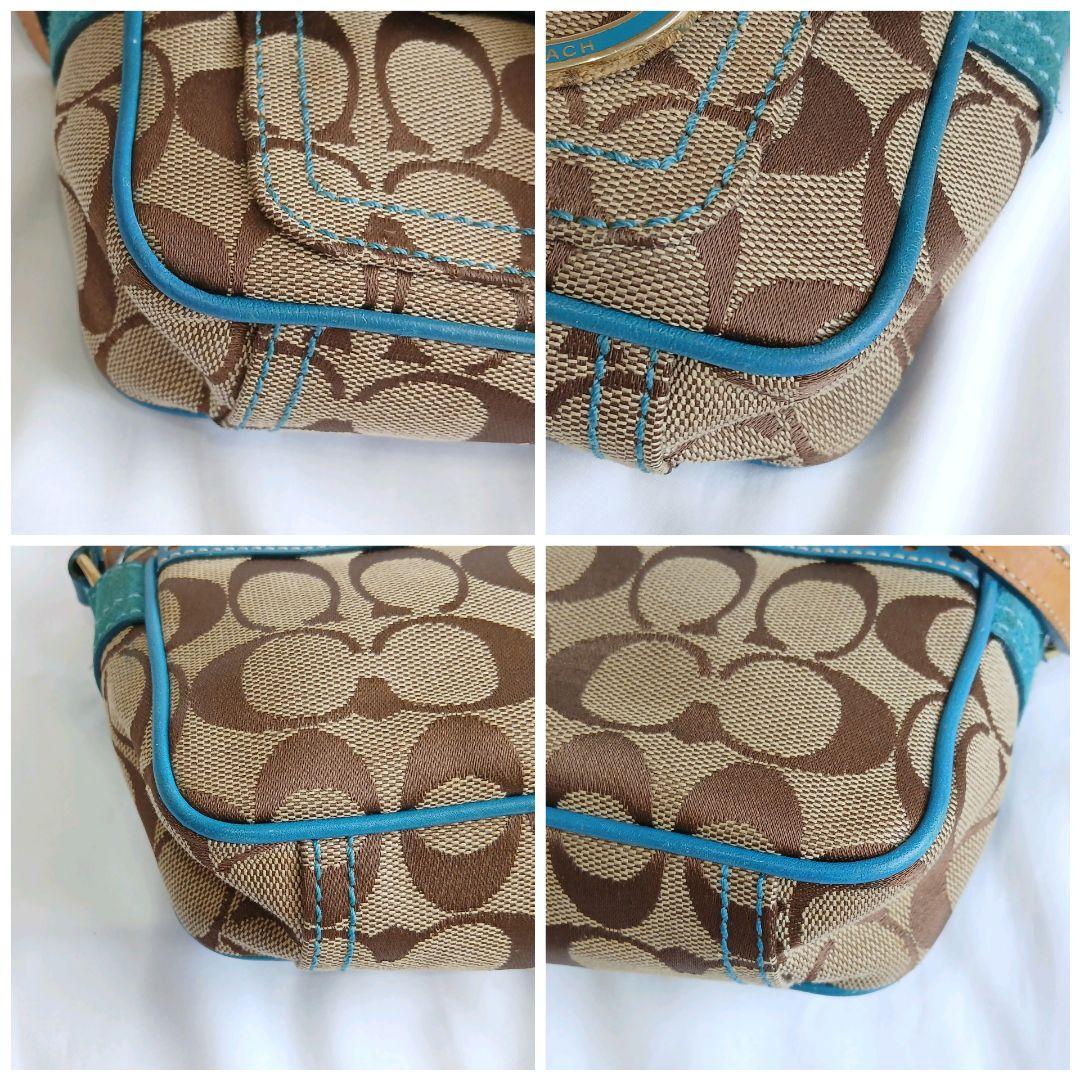 COACH　1485　y2k　Soho　Shoulder bag　blue