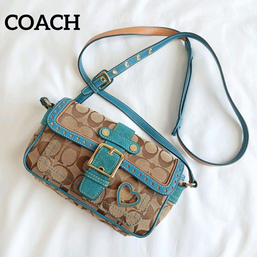 COACH　1485　y2k　Soho　Shoulder bag　blue