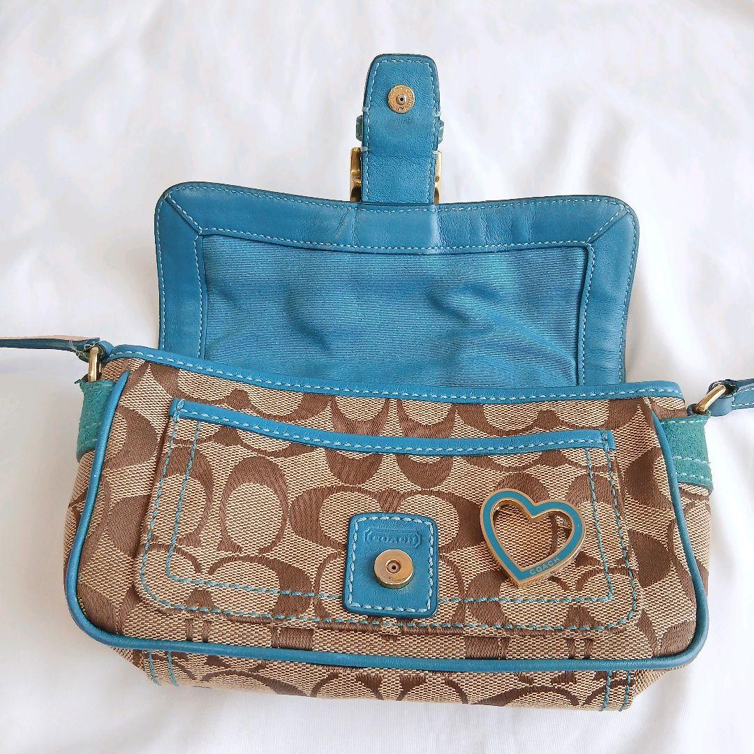 COACH　1485　y2k　Soho　Shoulder bag　blue