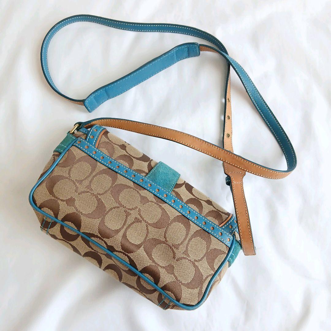 COACH　1485　y2k　Soho　Shoulder bag　blue