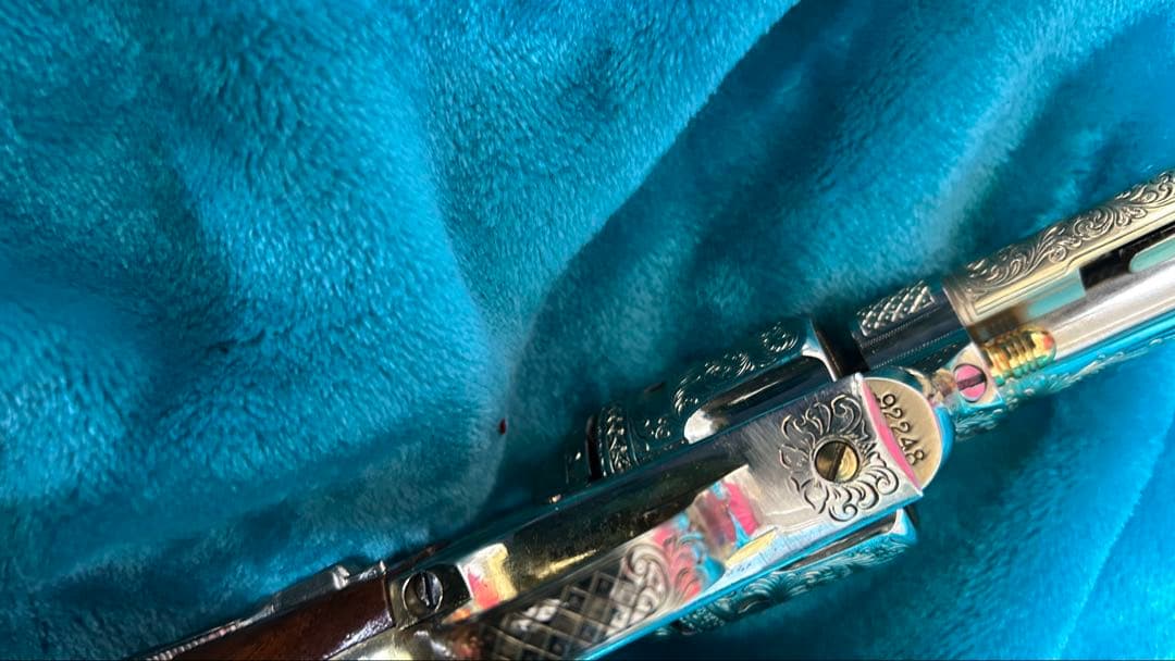 モ*ゾ様 エングレービング装飾リボルバー